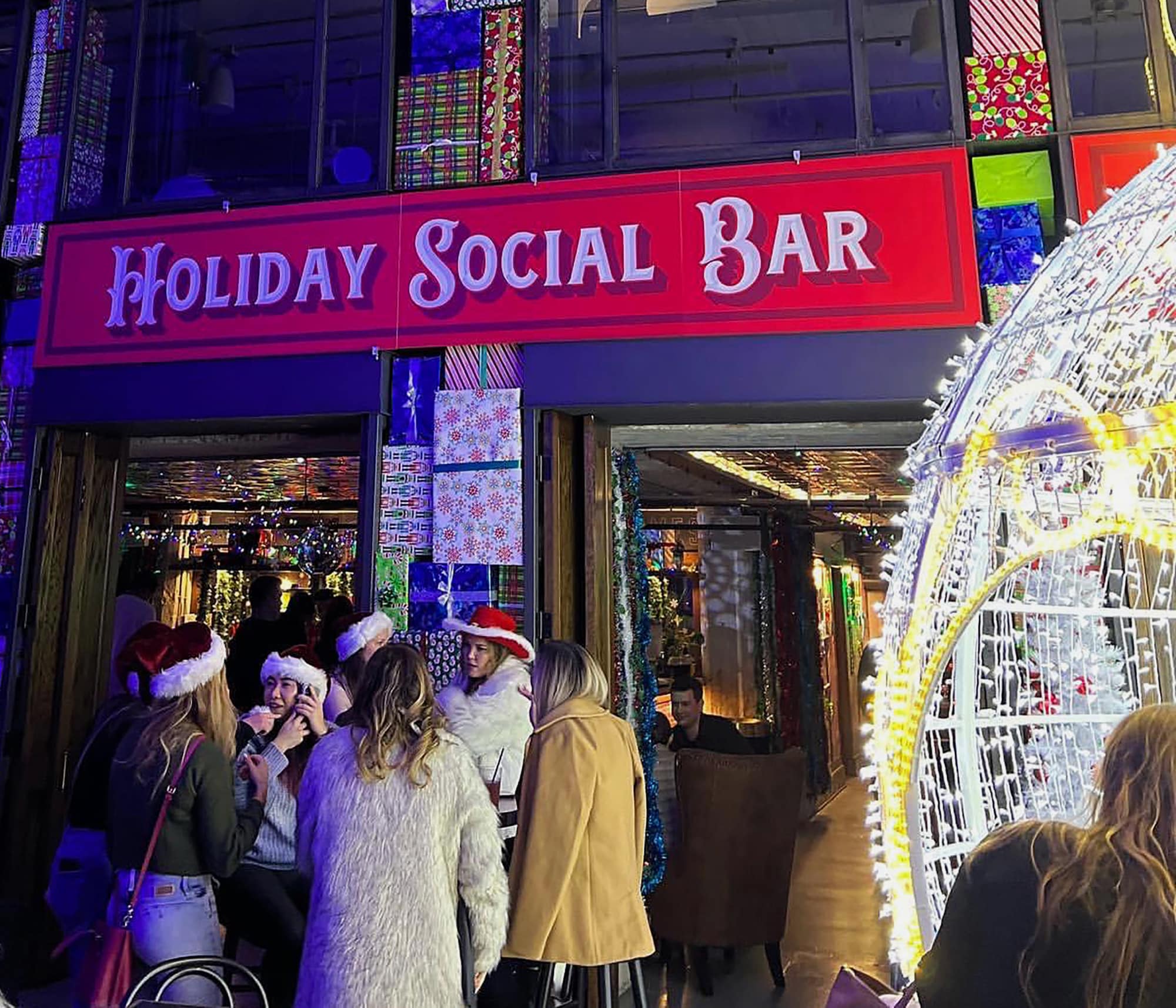 Holiday Social Bar