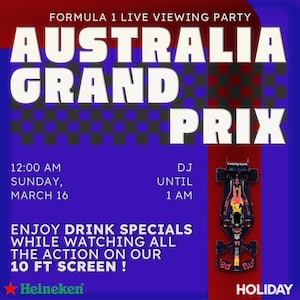 Australian Grand Prix Watch Party Atlanta