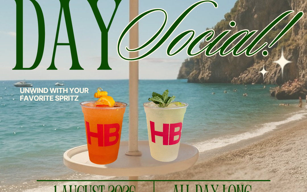 🍊 National Spritz Day at Holiday 🍾